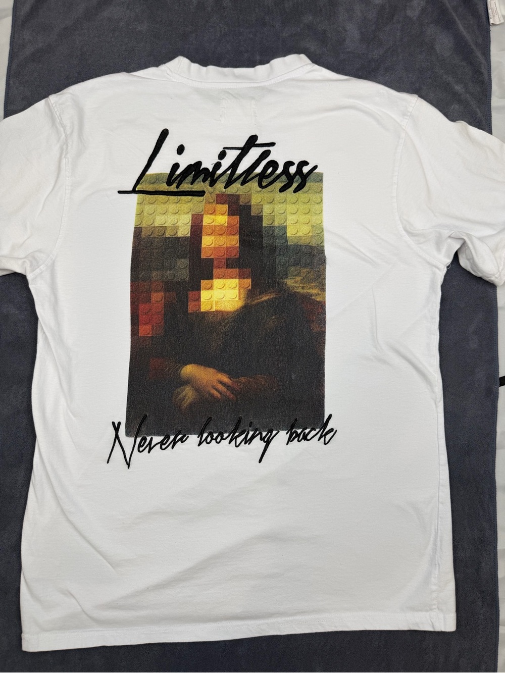 Limitless White Crewneck Short Sleeve Tee - Men's